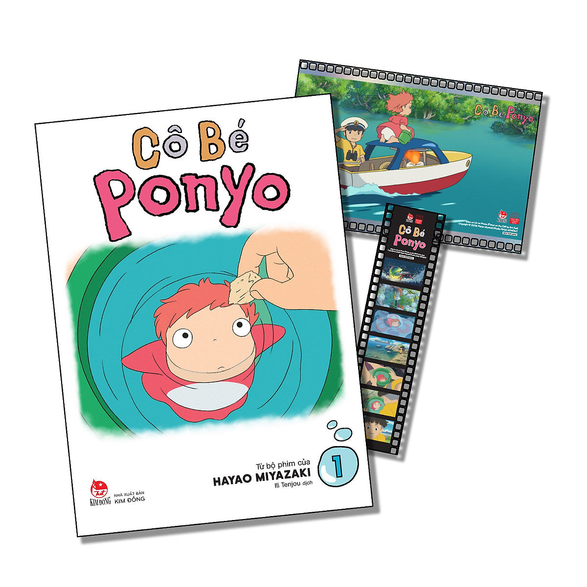 Cô Bé Ponyo (Truyện Tranh Màu)