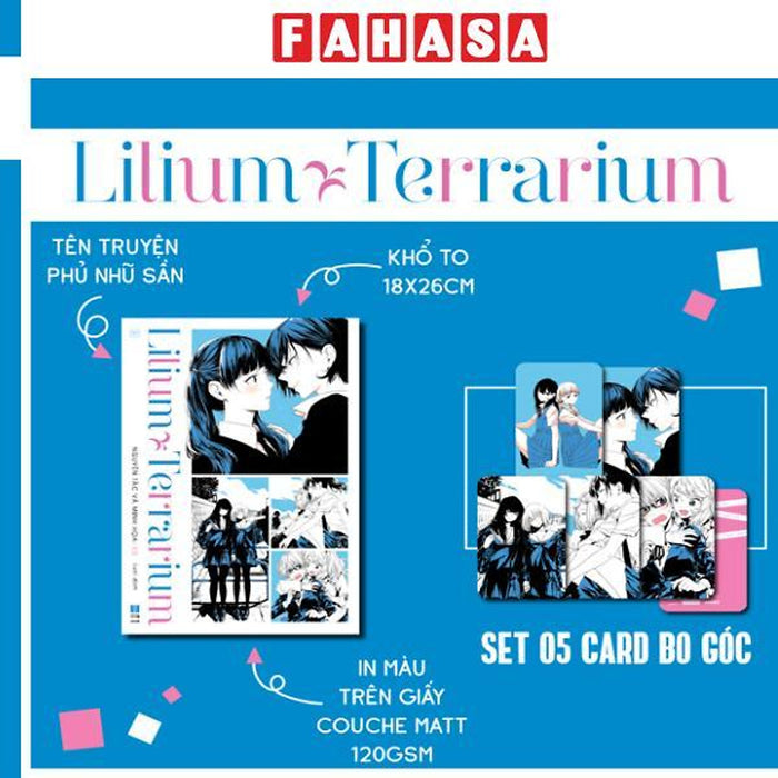 Sách - Lilium Terrarium - Tặng Kèm Set 5 Card Bo Góc Nhũ Cát 