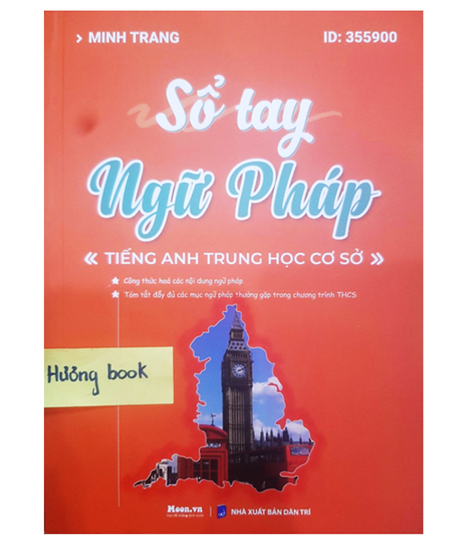 Sách - Sổ Tay Ngữ Pháp Tiếng Anh Thcs - Công Thức Hóa Nội Dung Ngữ Pháp (Moon)