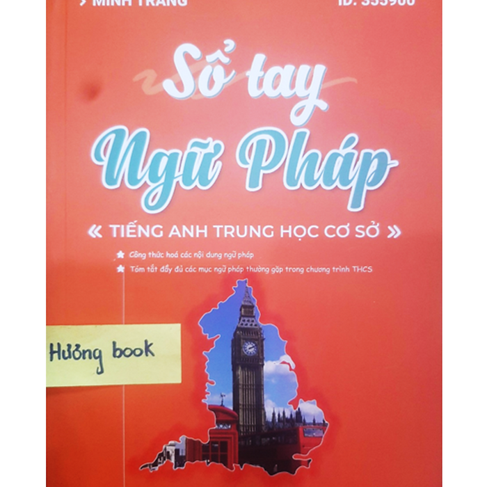 Sách - Sổ Tay Ngữ Pháp Tiếng Anh Thcs - Công Thức Hóa Nội Dung Ngữ Pháp (Moon)