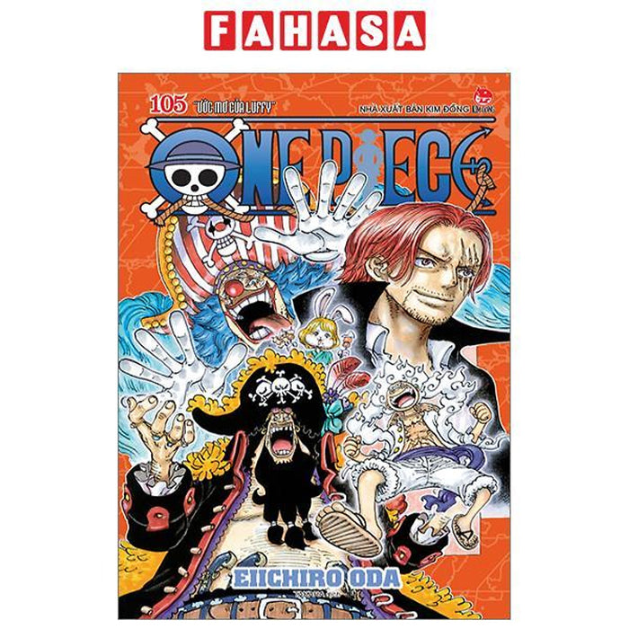 One Piece - Tập 105 - “Ước Mơ Của Luffy” - Bản Bìa Gập