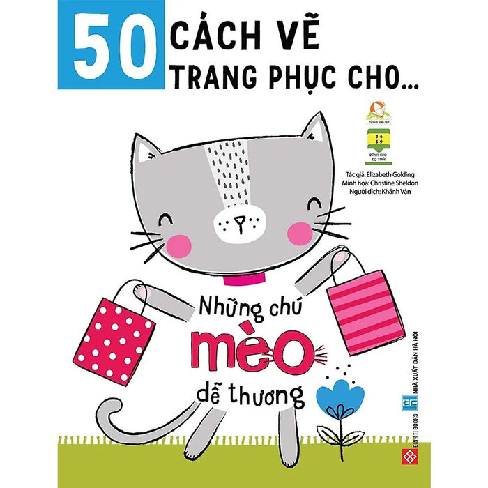 Sách - 50 Cách Vẽ Trang Phục Cho...- Những Chú Mèo Dễ Thương