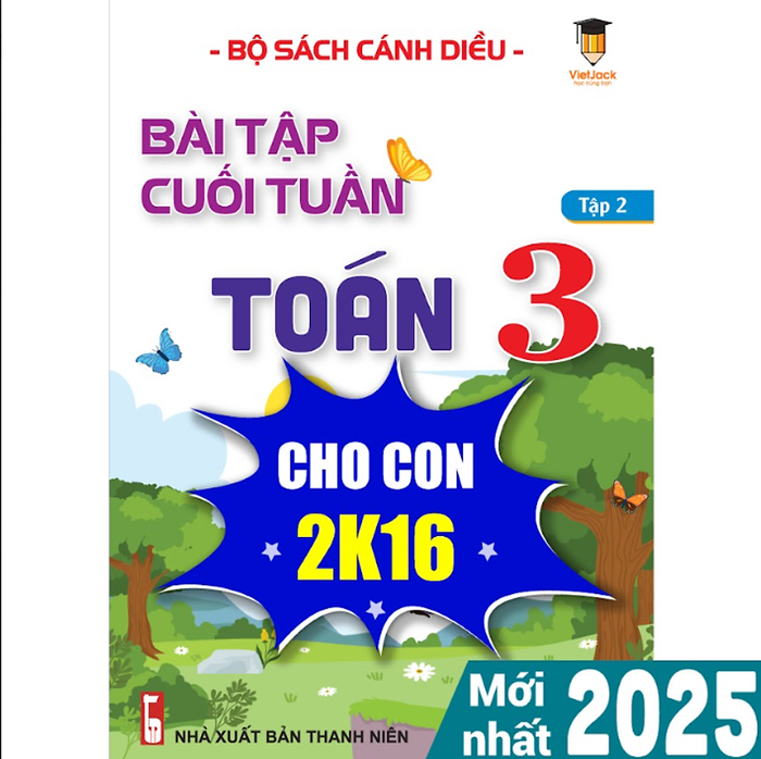 Sách Bài Tập Cuối Tuần Toán Lớp 3 Cánh Diều (Học Kì 2) Vietjack