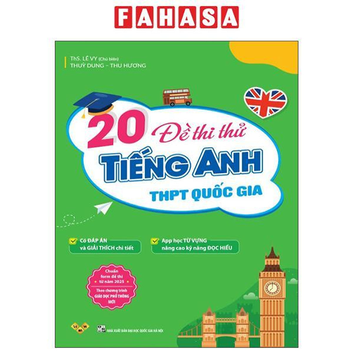 Sách - 20 Đề Thi Thử Tiếng Anh Thpt Quốc Gia (Có Đáp Án)