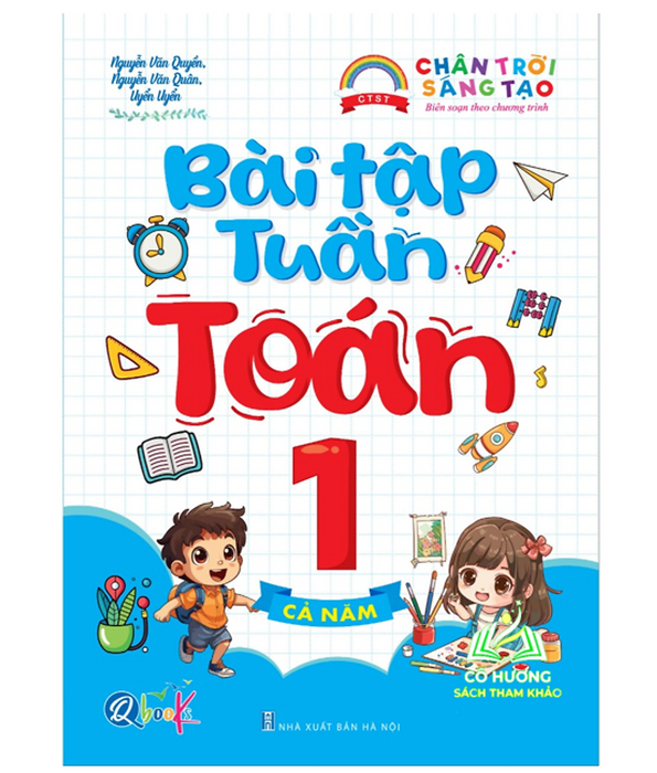 Sách - Bài Tập Tuần - Toán 1 - Cả Năm (Chân Trời Sáng Tạo)