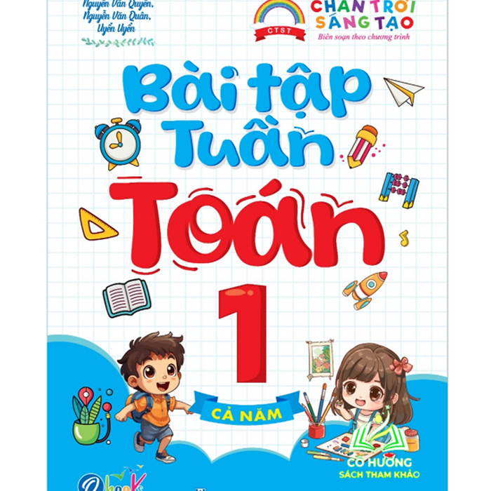 Sách - Bài Tập Tuần - Toán 1 - Cả Năm (Chân Trời Sáng Tạo)