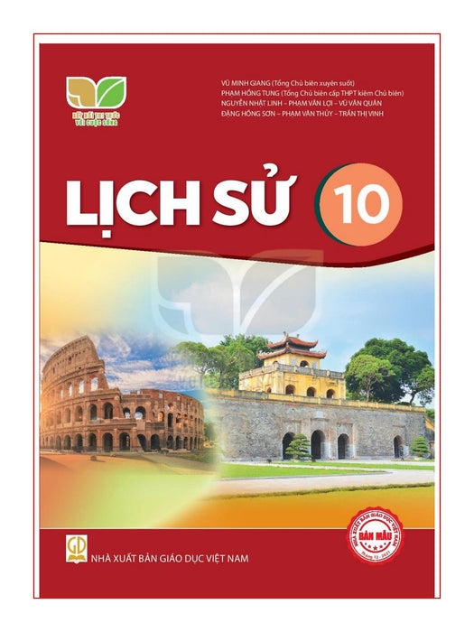 Sách Giáo Khoa Lịch Sử 10- Kết Nối Tri Thức Với Cuộc Sống