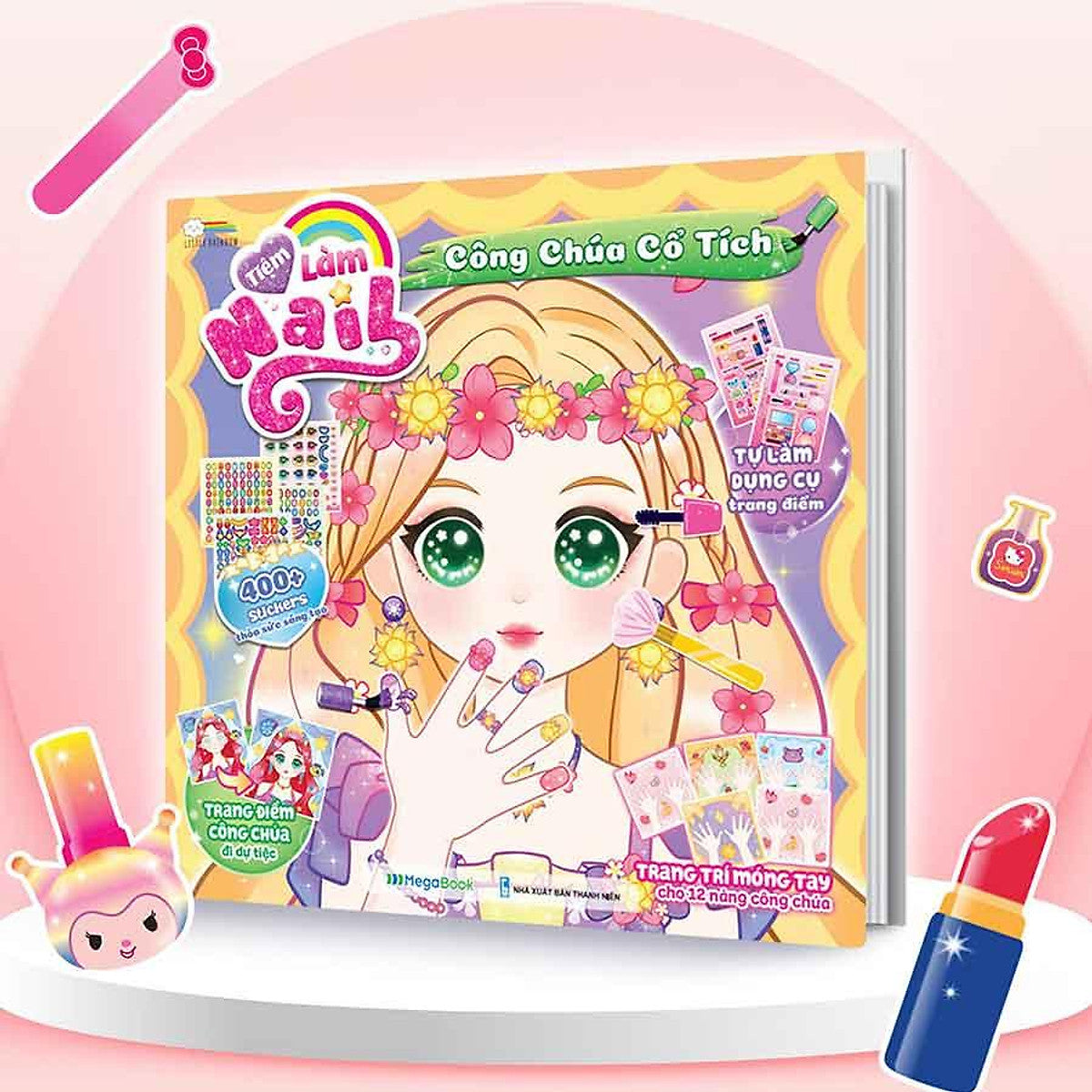 Sách Tiệm Làm Nail - Công Chúa Cổ Tích