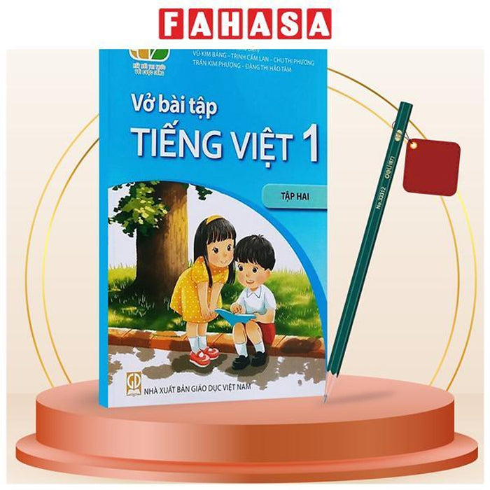 Sách - Vở Bài Tập Tiếng Việt 1 - Tập 2 (Kết Nối) (2025) - Kèm Bút Chì 2B Deli 33312-2B