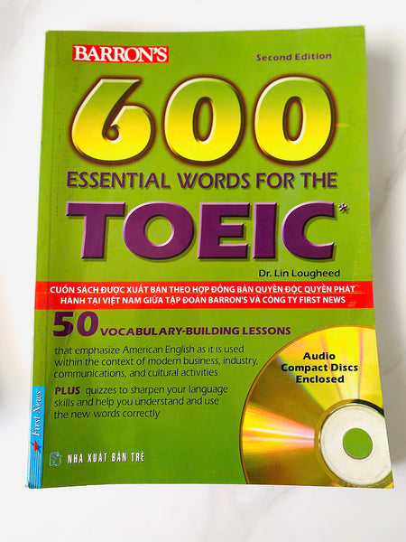 Barron'S 600 Essential Words For The Toeic