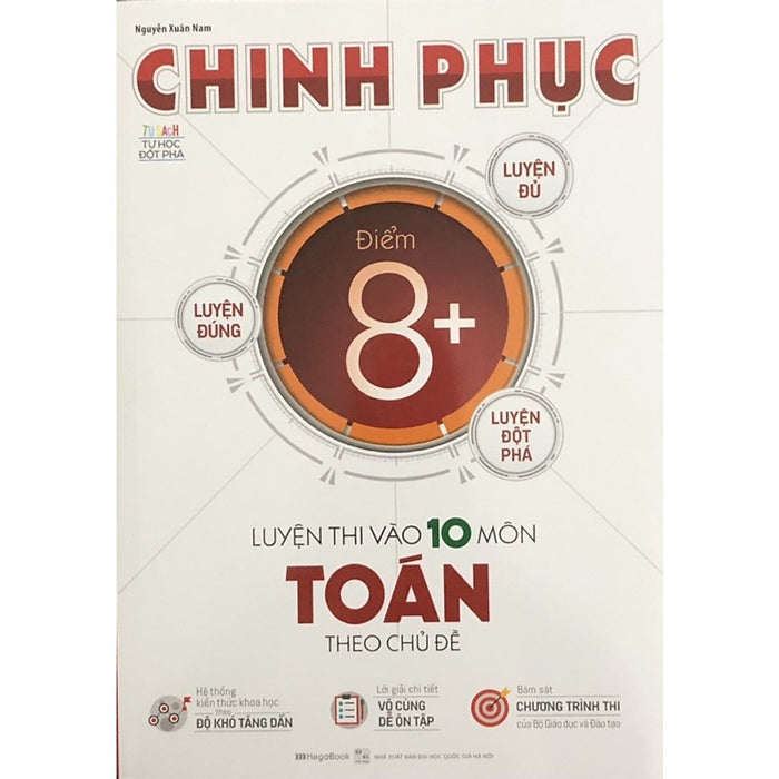 Sách - Chinh Phục 8+ Luyện Thi Vào 10 Môn Toán Theo Chủ Đề