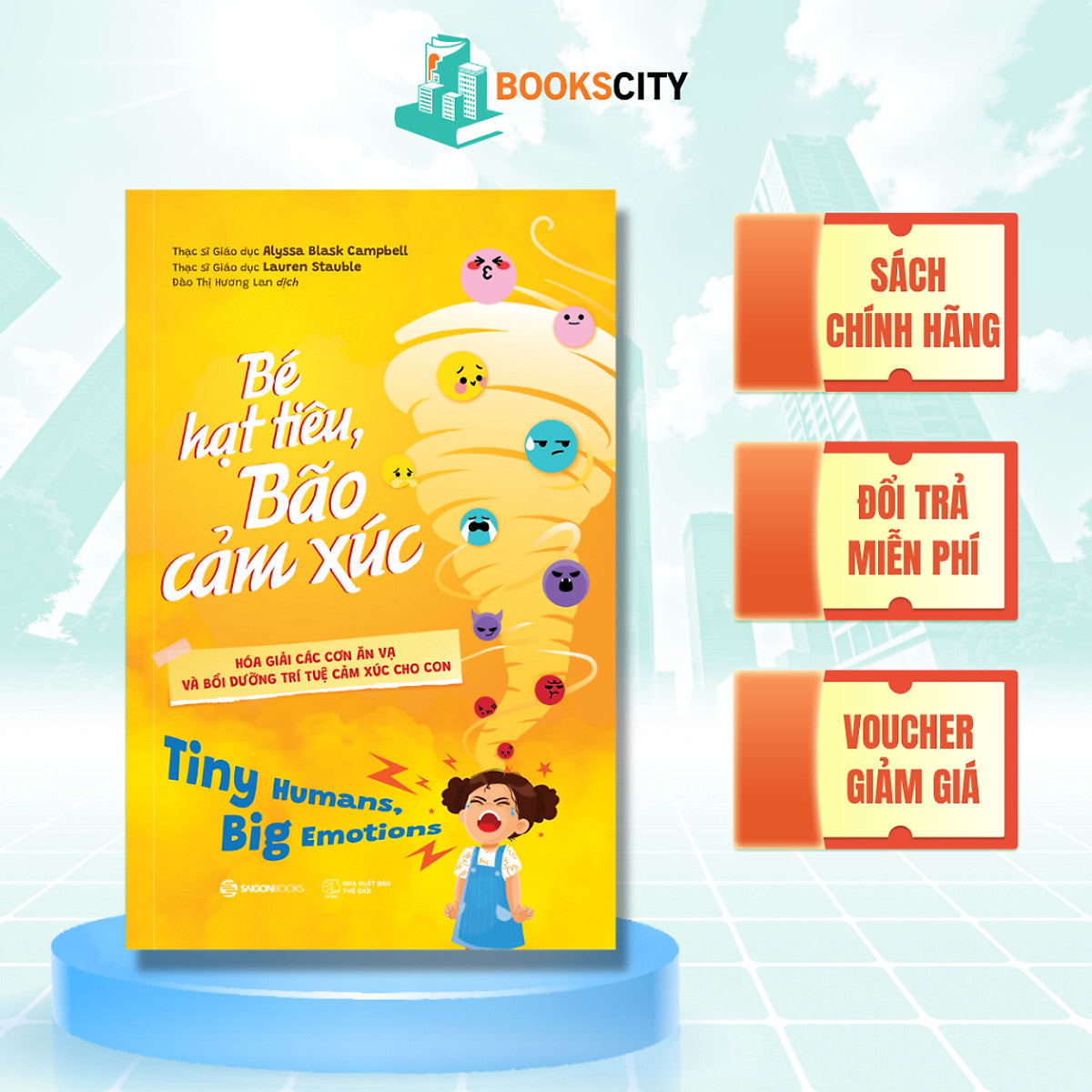 Sách - Bé Hạt Tiêu, Bão Cảm Xúc