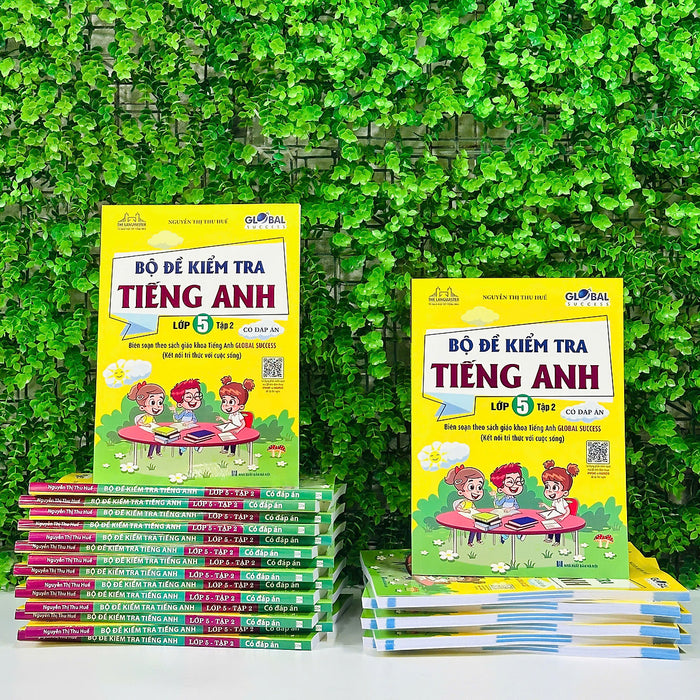 Sách The Langmaster - Bộ Đề Kiểm Tra Tiếng Anh Lớp 5 Tập 2 - Có Đáp Án