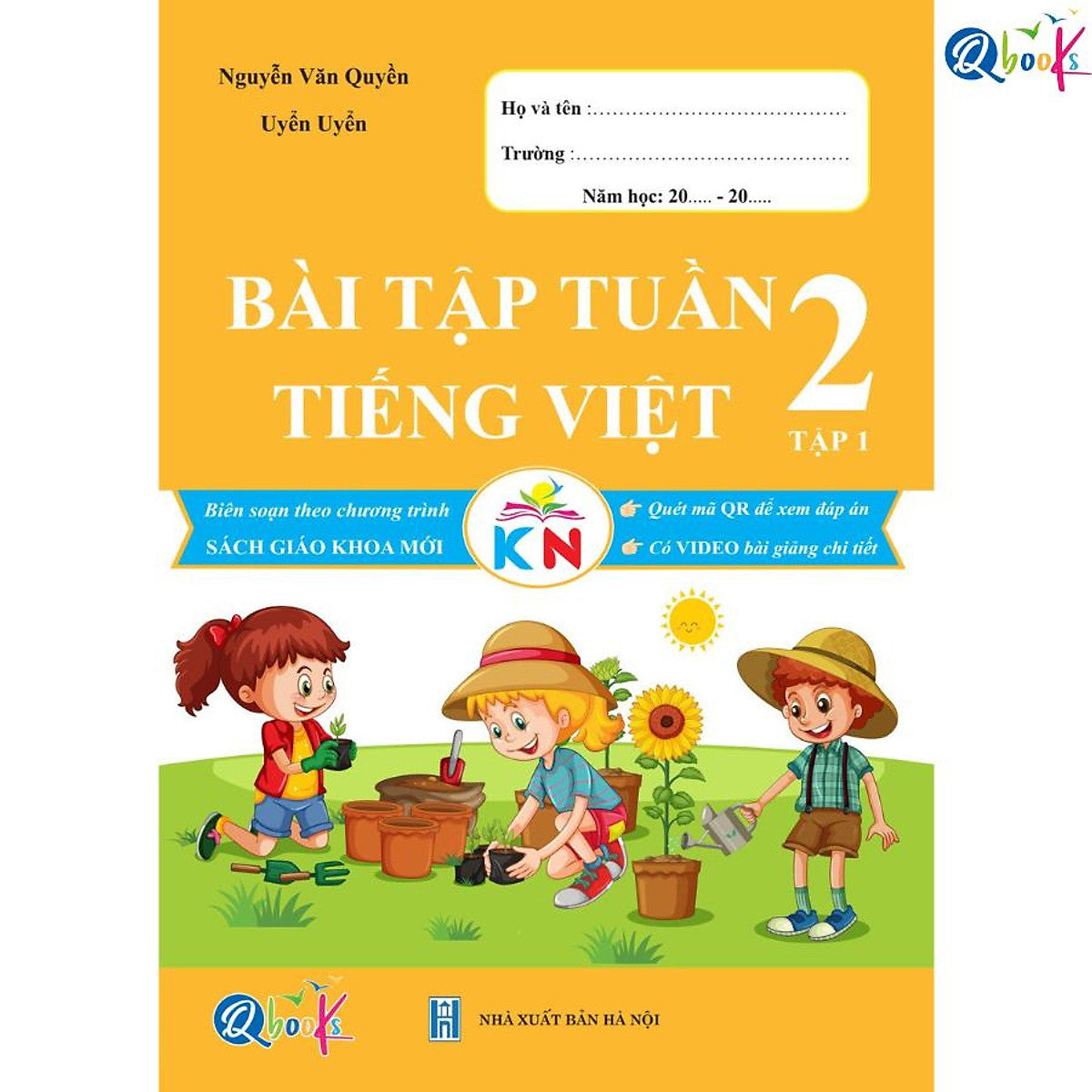 Bài Tập Tuần Tiếng Việt Lớp 2 -  Tập 1 (Kết Nối Tri Thức Với Cuộc Sống)