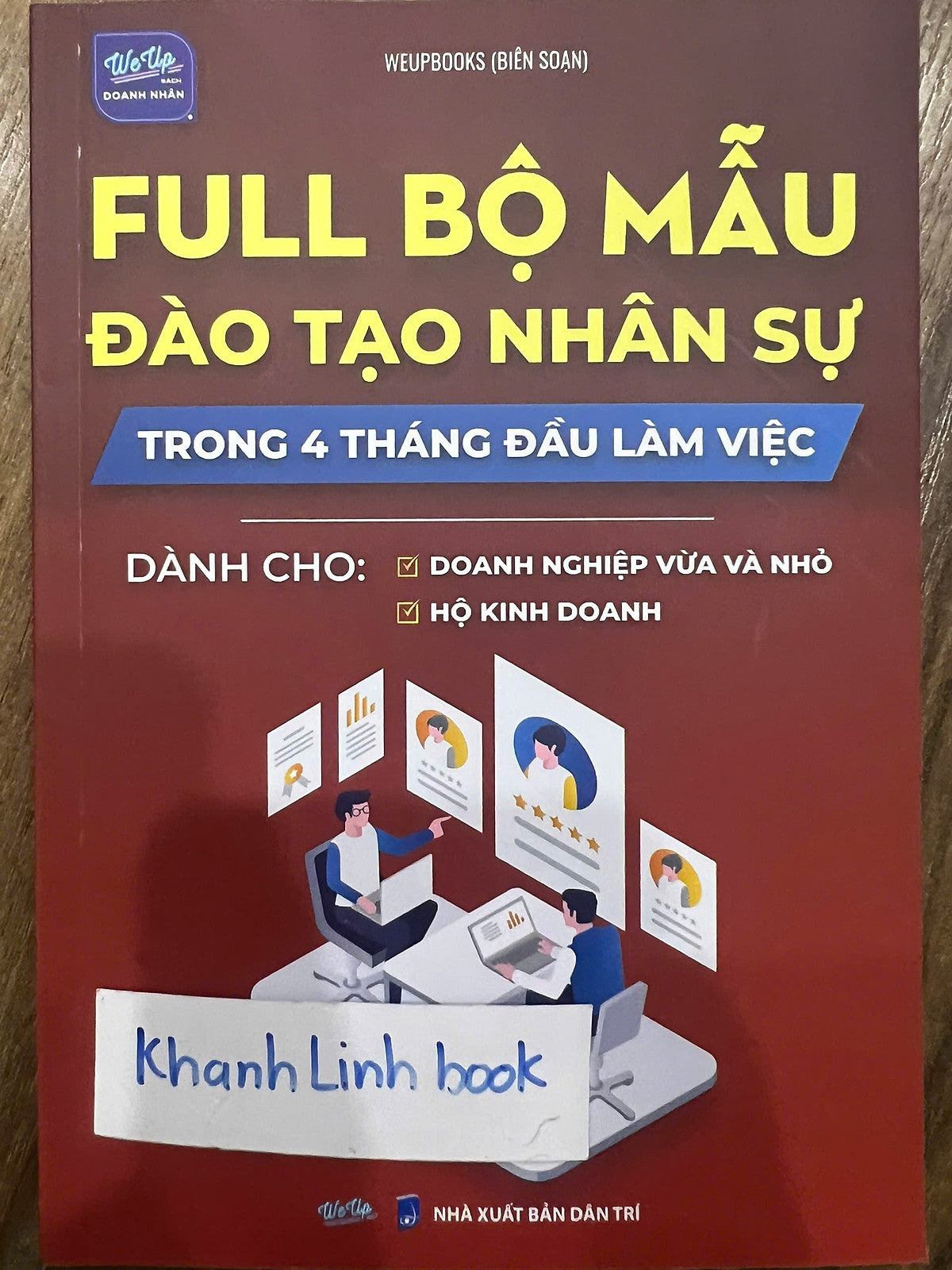 Sách - Full Bộ Mẫu Đ.Ào T.Ạo Nhân Sự Trong 4 Tháng Đầu Làm Việc (Wu)