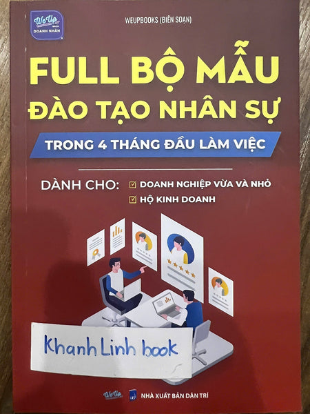 Sách - Full Bộ Mẫu Đ.Ào T.Ạo Nhân Sự Trong 4 Tháng Đầu Làm Việc (Wu)