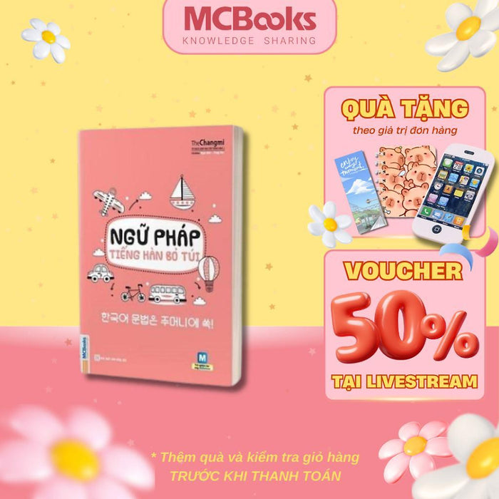 Sách - Ngữ Pháp Tiếng Hàn Bỏ Túi - Mcbooks