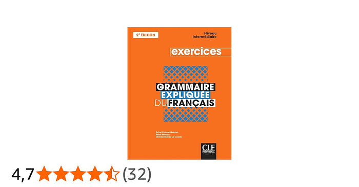 Sách Học Tiếng Pháp - Grammaire Expliquee Niveau Intermediaire Exercices 2E Ed.