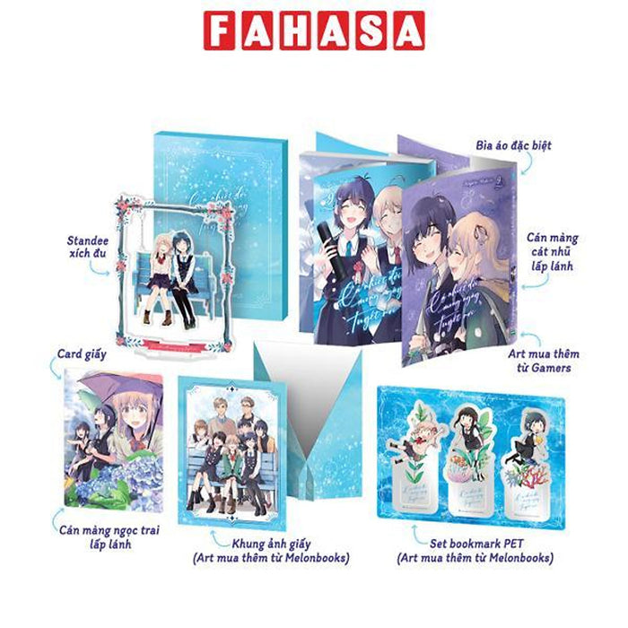Sách - Cá Nhiệt Đới Mong Ngày Tuyết Rơi - Tập 9 - Bản Sưu Tầm - Tặng Kèm Bìa Áo + Standee Xích Xu + Card Giấy + Khung Ảnh Giấy + Set Bookmark Pet