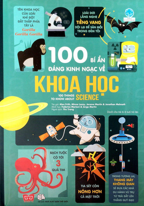 Sách 100 Bí Mật Kinh Ngạc - 100 Bí Ẩn Kinh Ngạc Về Khoa Học