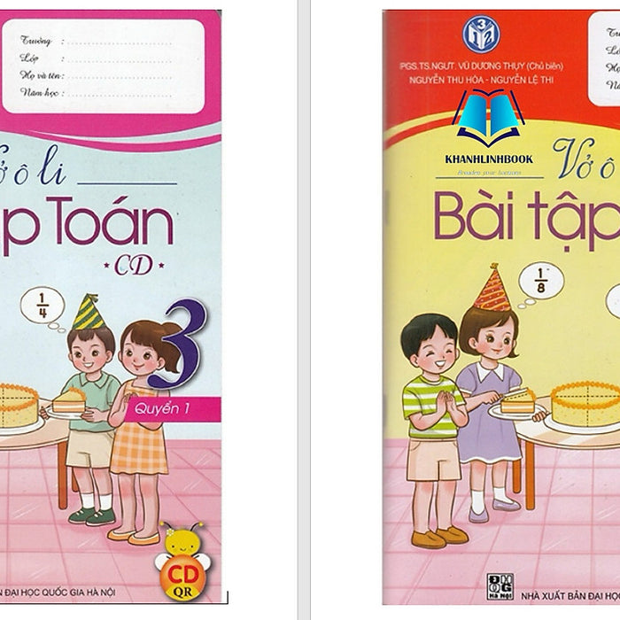 Sách - Vở Ô Li Bài Tập Toán 3 Quyển 2 (Cánh Diều)