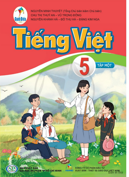 Sách Giáo Khoa Tiếng Việt 5- Tập Một- Cánh Diều