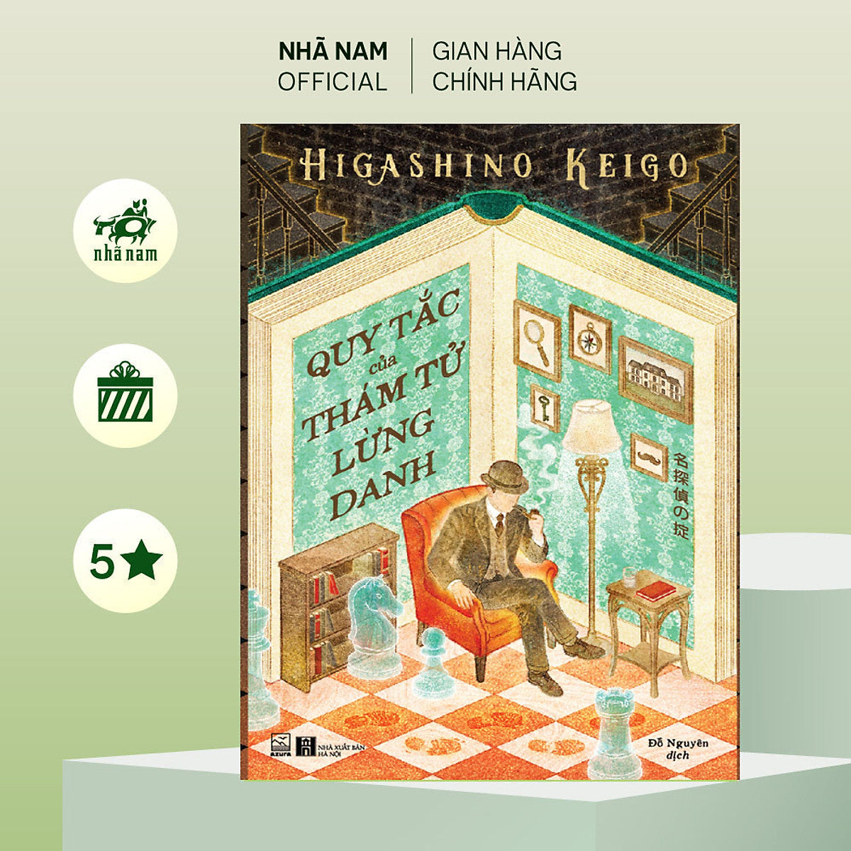 Sách - Quy Tắc Của Thám Tử Lừng Danh (Higashino Keigo) (Nhã Nam Official)