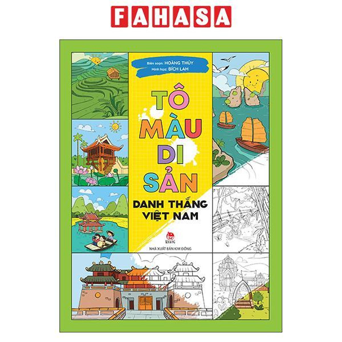 Sách - Tô Màu Di Sản - Danh Thắng Việt Nam
