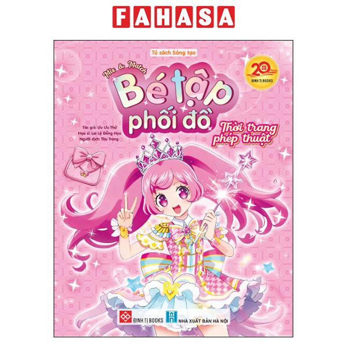 Sách - Mix And Match - Bé Tập Phối Đồ - Thời Trang Phép Thuật