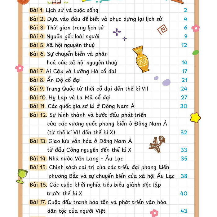 Sách - Take Note - Sổ Tay Học Nhanh Lịch Sử 6