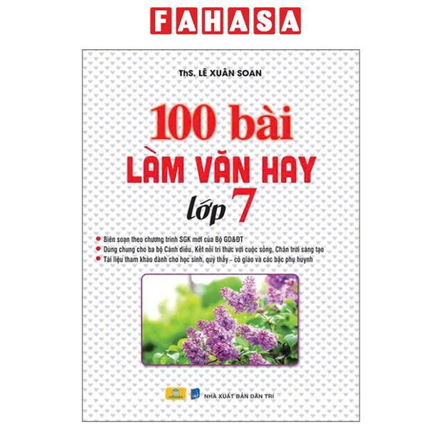 Sách - 100 Bài Làm Văn Hay Lớp 7