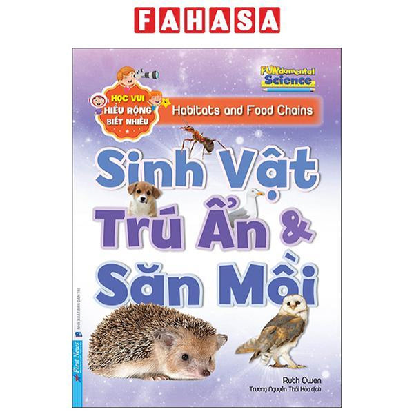 Sách - Học Vui Hiểu Rộng Biết Nhiều - Sinh Vật Trú Ẩn Và Săn Mồi