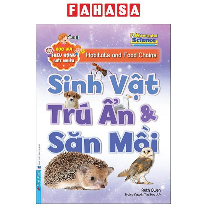 Sách - Học Vui Hiểu Rộng Biết Nhiều - Sinh Vật Trú Ẩn Và Săn Mồi