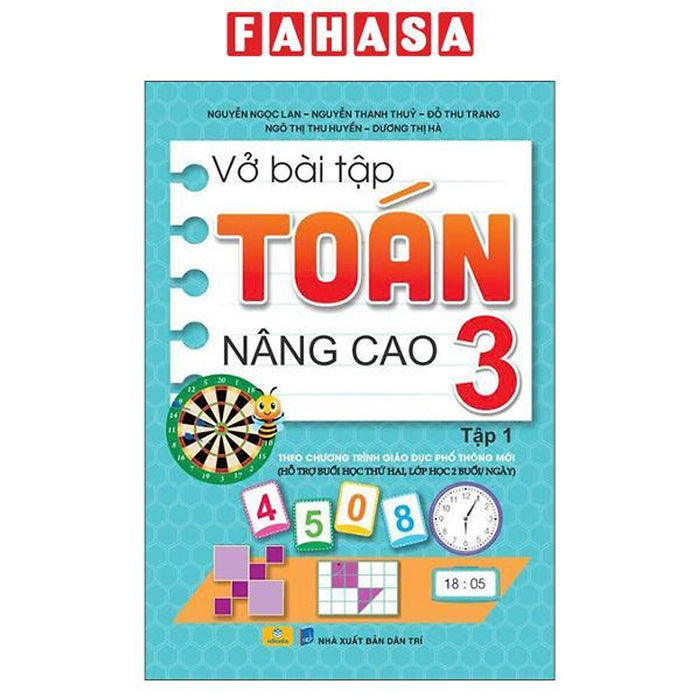 Sách - Vở Bài Tập Toán Nâng Cao 3 - Tập 1 (Tái Bản 2026)