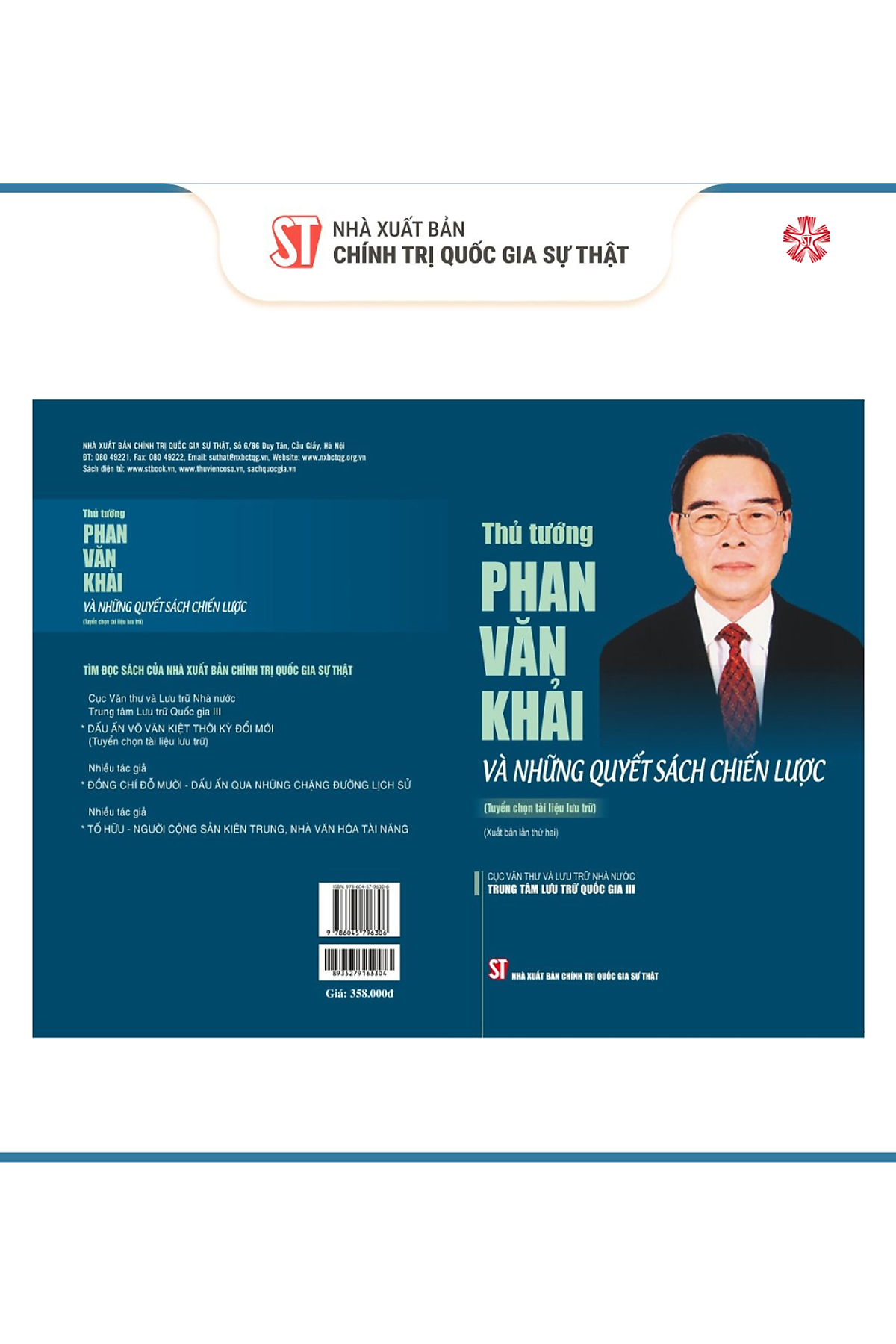 Thủ Tướng Phan Văn Khải Và Những Quyết Sách Chiến Lược (Tuyển Chọn Tài Liệu Lưu Trữ) Xuất Bản Lần Thứ Hai - Bản In 2024