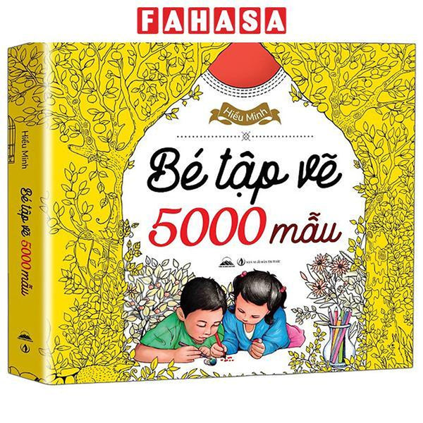 Sách - Bé Tập Vẽ 5000 Mẫu