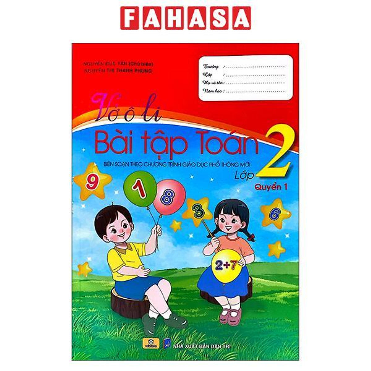 Sách - Vở Ô Li Bài Tập Toán Lớp 2 - Quyển 1