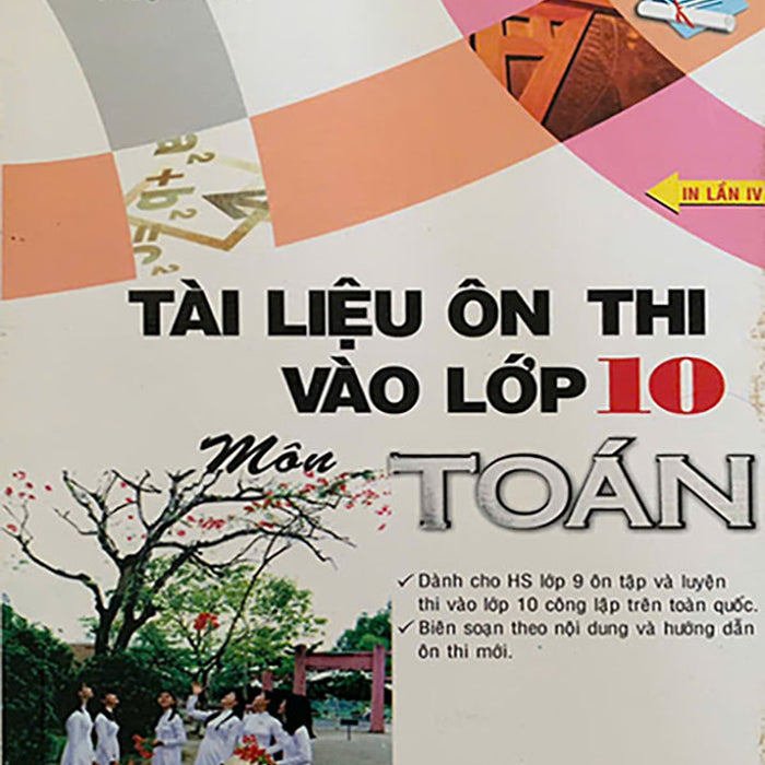 Tài Liệu Ôn Thi Vào Lớp 10 Môn Toán