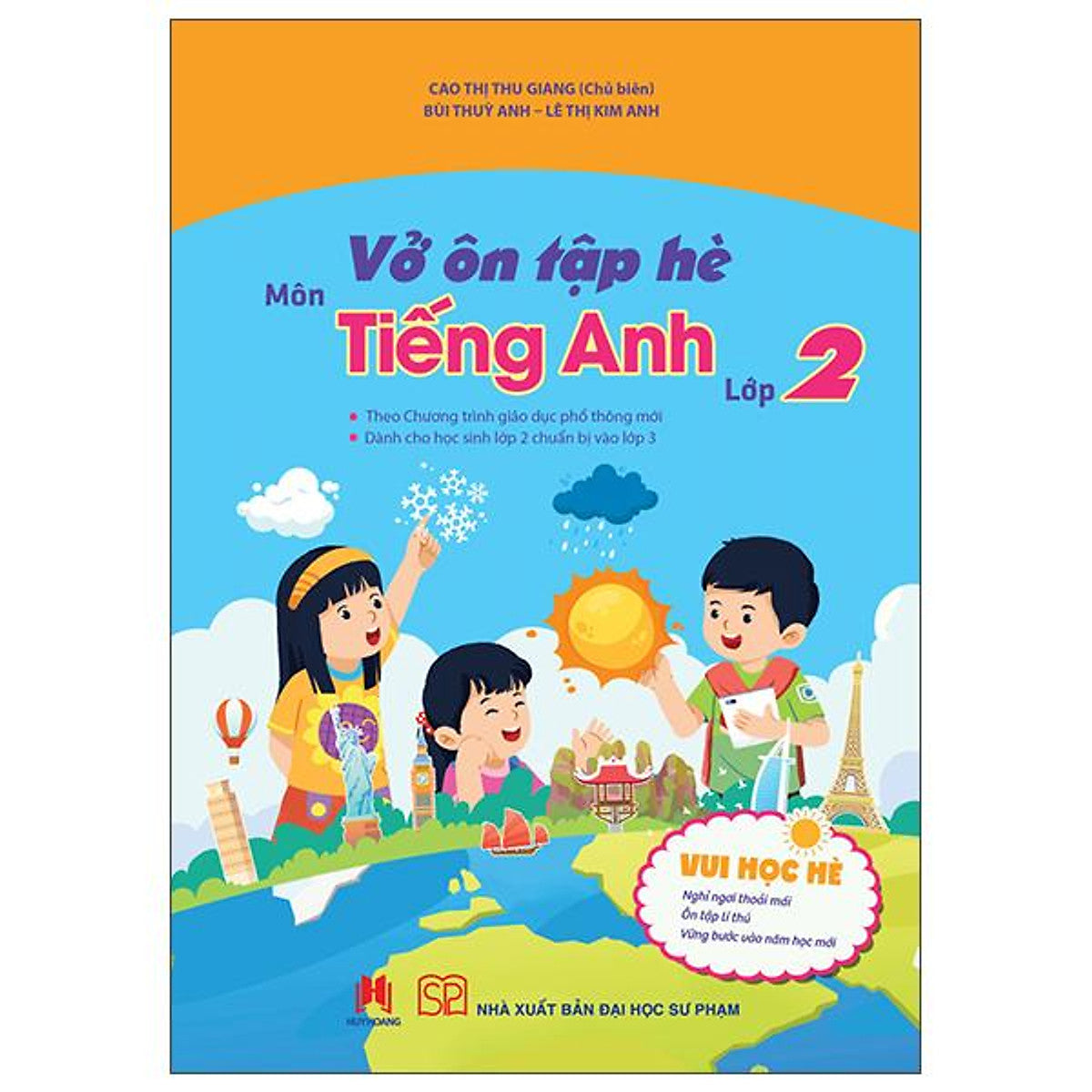 Sách - Vở Ôn Tập Hè Môn Tiếng Anh - Lớp 2