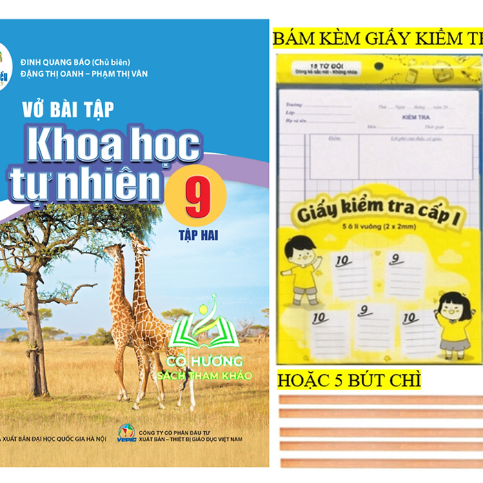 Sách - Vở Bài Tập Khoa Học Tự Nhiên Lớp 9 - Tập 2 (Cánh Diều)