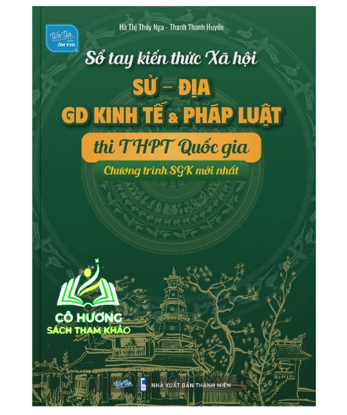 Sách - Sổ Tay Kiến Thức Xã Hội Sử - Địa - Gd Kinh Tế & Pháp Luật (Wu)