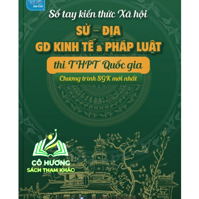 Sách - Sổ Tay Kiến Thức Xã Hội Sử - Địa - Gd Kinh Tế & Pháp Luật (Wu)