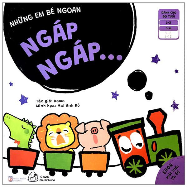 Sách Ehon Những Em Bé Ngoan  Phát Triển Iq, Eq Cho Trẻ 1 Đến 6 Tuổi Muki - Ngáp Ngáp