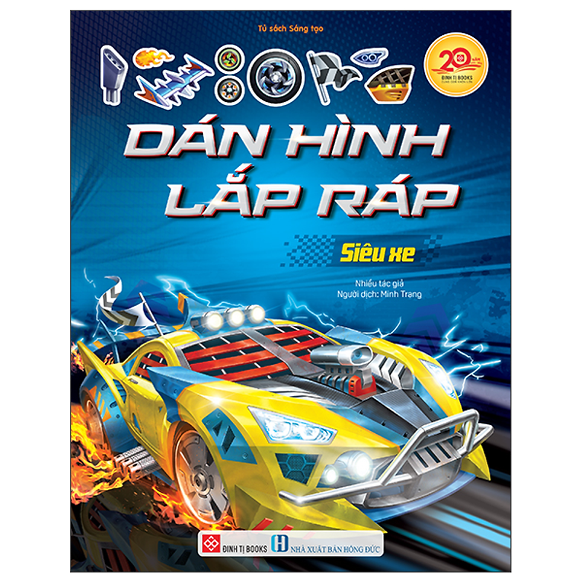 Sách Dán Hình Lắp Ráp - Siêu Xe