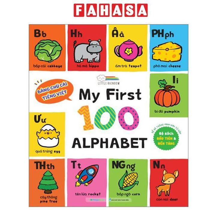 Sách - My First 100 Alphabet - Bảng Chữ Cái Tiếng Việt