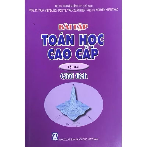 ￼Sách - Bài Tập Toán Học Cao Cấp Tập Hai ( Giải Tích )