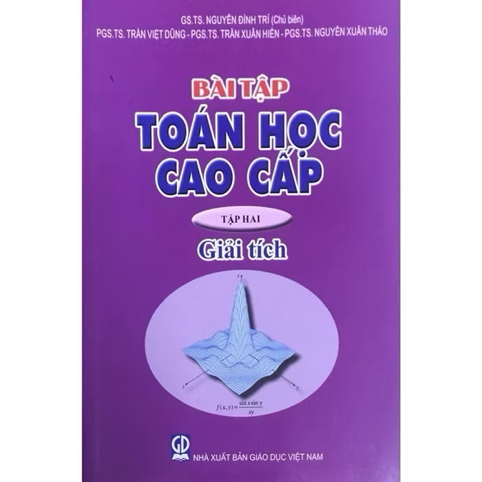 ￼Sách - Bài Tập Toán Học Cao Cấp Tập Hai ( Giải Tích )