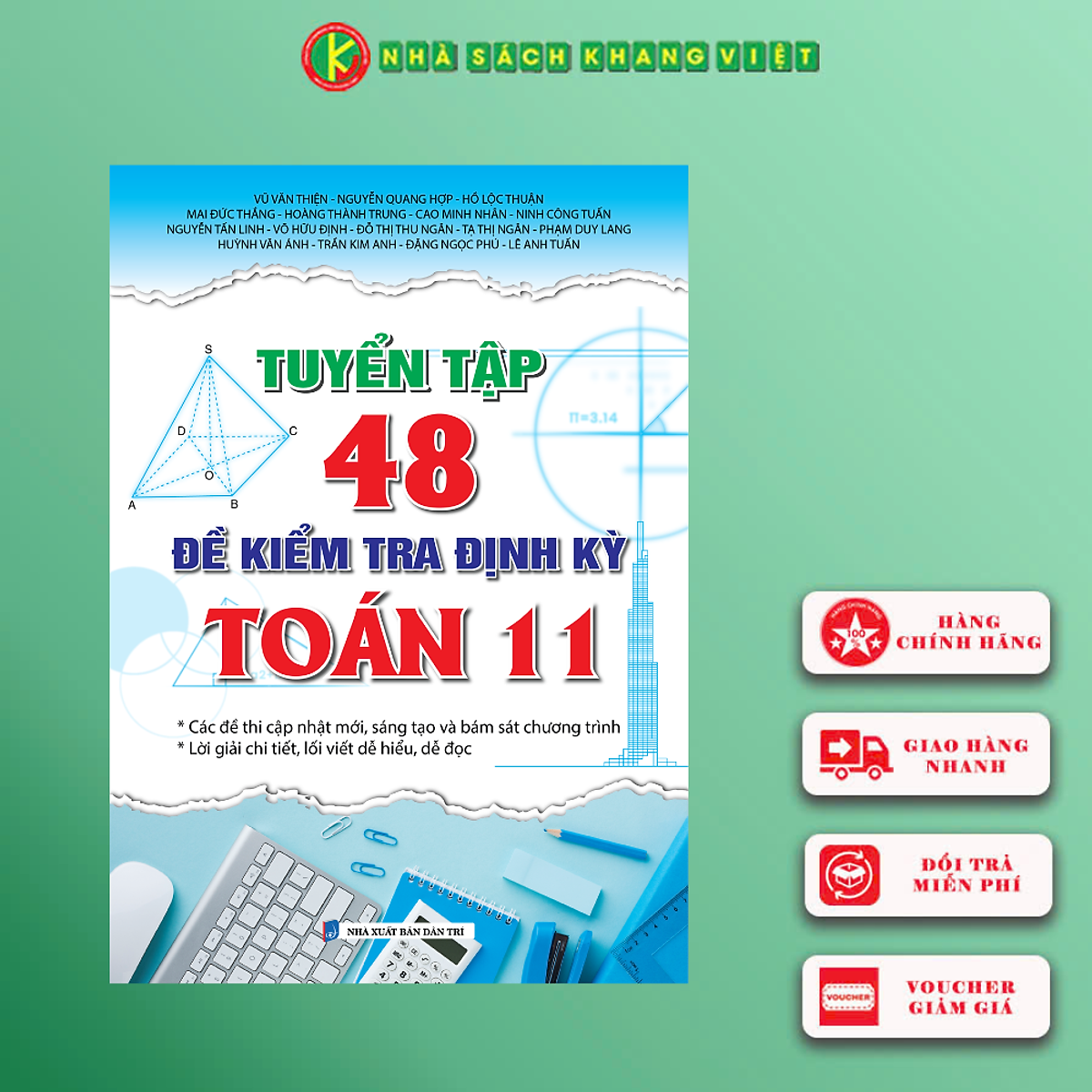 Tuyển Tập 48 Đề Kiểm Tra Định Kỳ Toán 11 (Theo Chương Trình Mới)