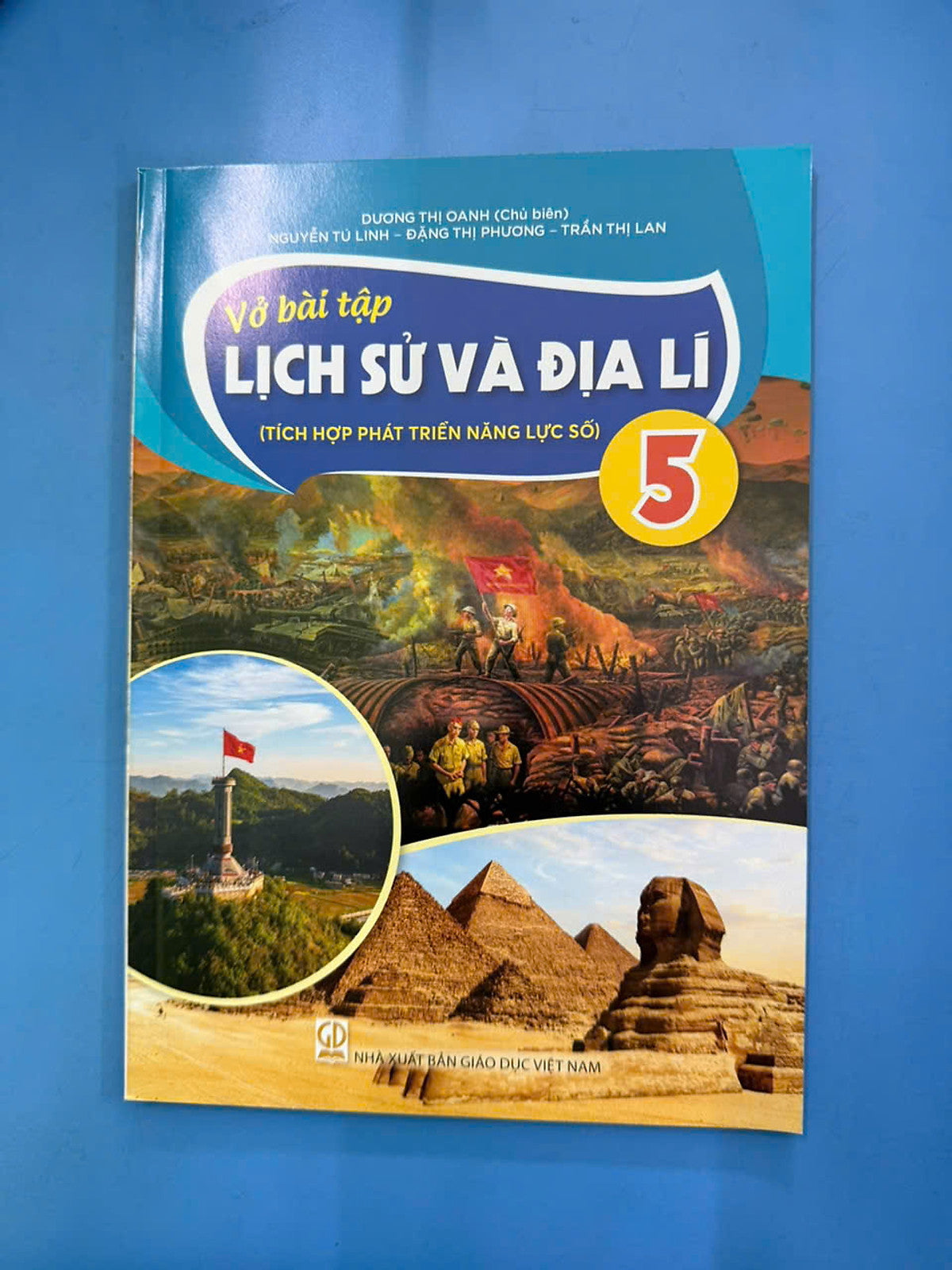 Sách Vở Bài Tập Lịch Sử Và Địa Lí 5- Tích Hợp Phát Triển Năng Lực Số (Kèm Nilon Bọc Sách, Nhãn Tên)