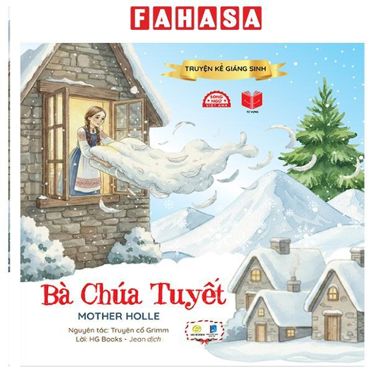 Sách - Truyện Kể Giáng Sinh - Bà Chúa Tuyết - Mother Holle